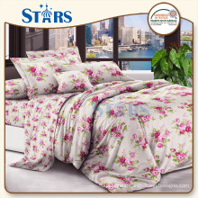 GS-FM3DF-25 luxury brand home goods polyester print fabric for bed sheet